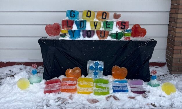 Photo Finish! Regional Council Snow and Ice Art